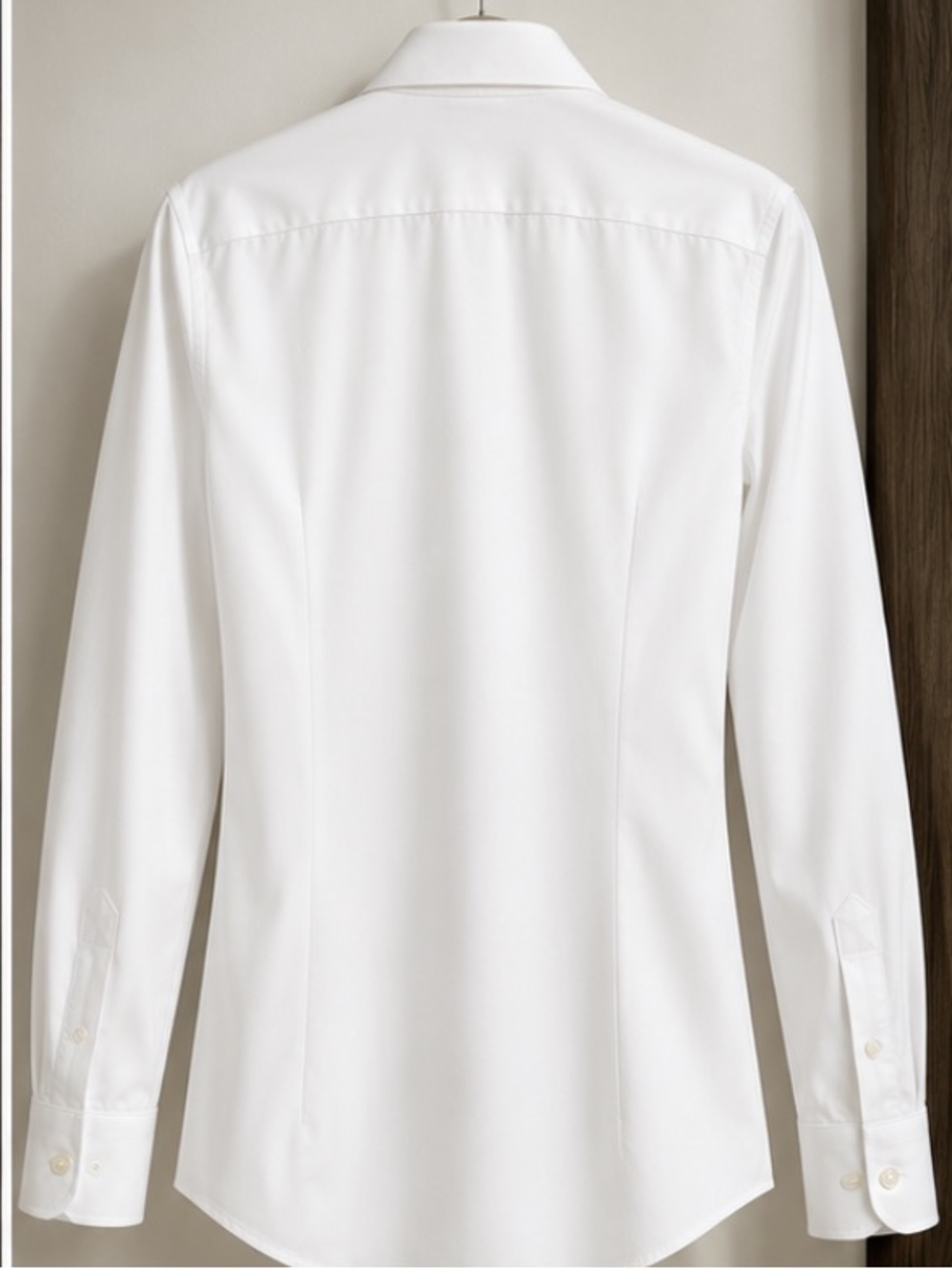 L'Agence White Long-Sleeve Dress Shirt - Picture 2 of 5